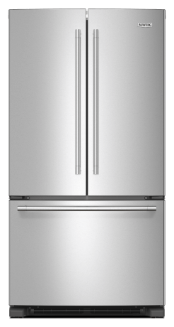 36-INCH WIDE FRENCH DOOR REFRIGERATOR - 25 CU. FT.