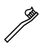 Toothbrush icon