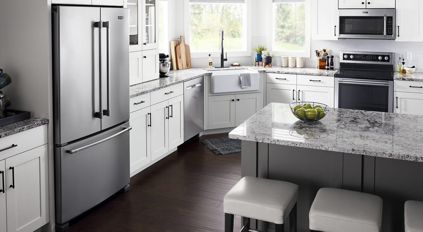 Kitchen with Maytag® appliances