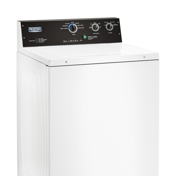 Maytag® top load washing machine in White