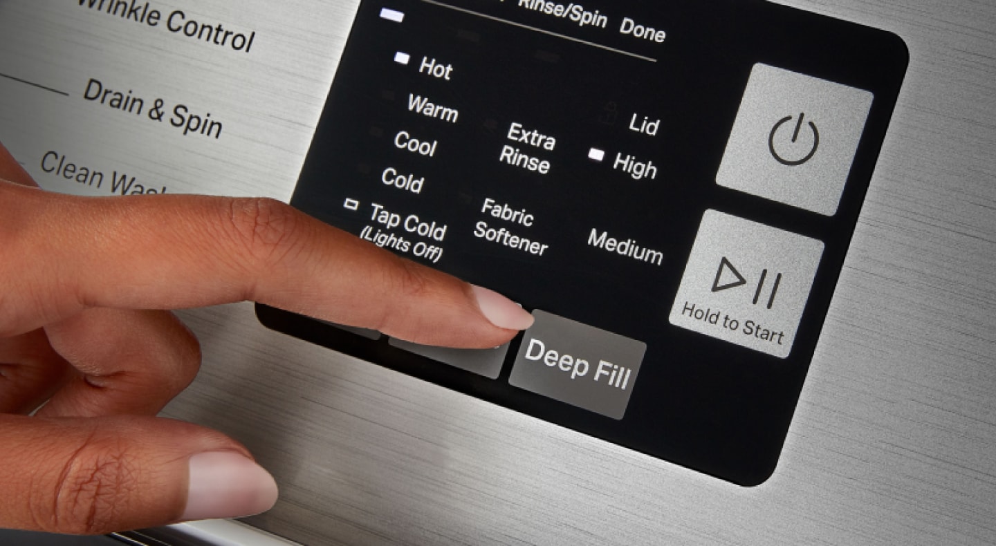 Maytag® washer console Maytag® washer console