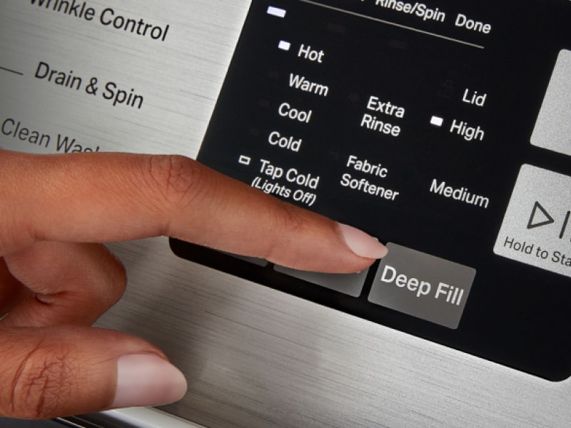 Maytag® washer console Maytag® washer console