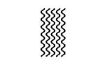 Squiggly line icon