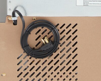 An unplugged refrigerator