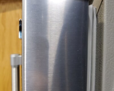 A sealed refrigerator door