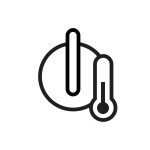 Adjust temperature icon