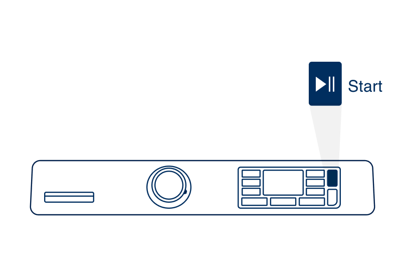 Step 8. Press "Start" on your appliance.