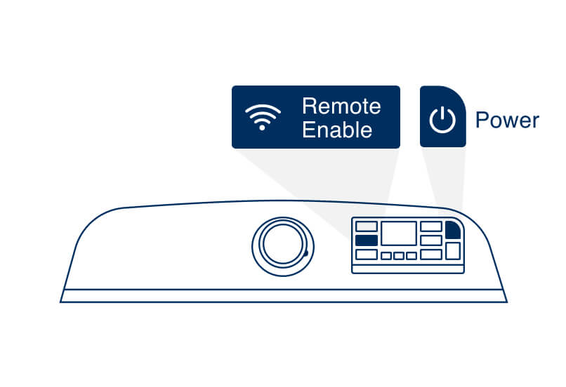 Step 1. Power on your appliance.