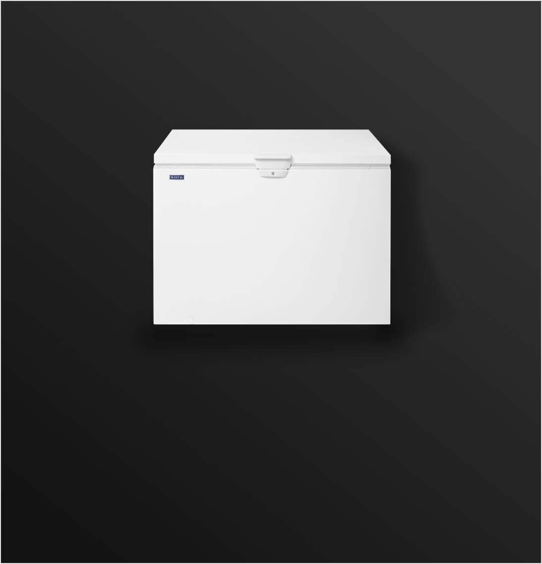 A Maytag® chest freezer.