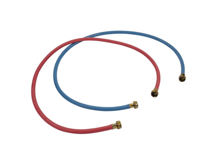 Washer fill hoses.