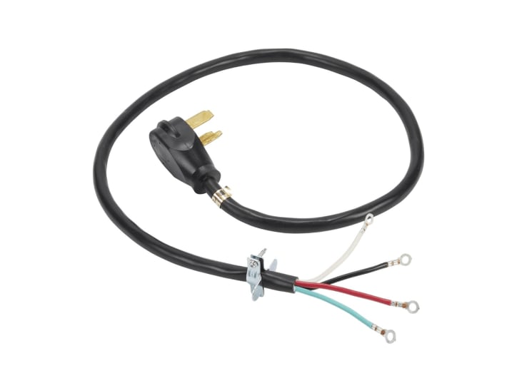 Dryer power cord.