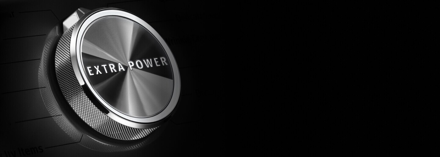 Maytag® Extra Power button