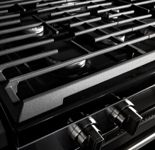 Gas cooktop burner grates