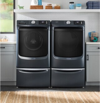 A Maytag® washer and dryer set