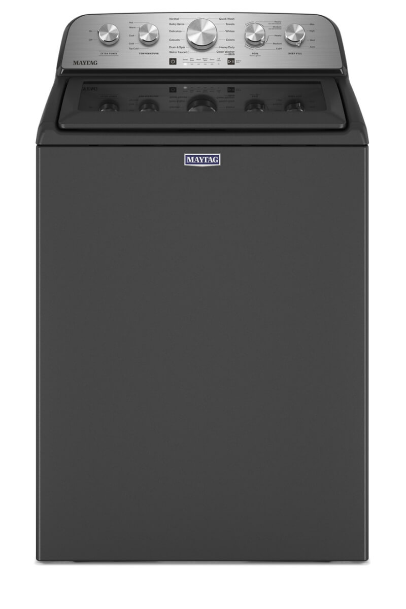Maytag® Top Load Washer with Extra Power in Volcano Black