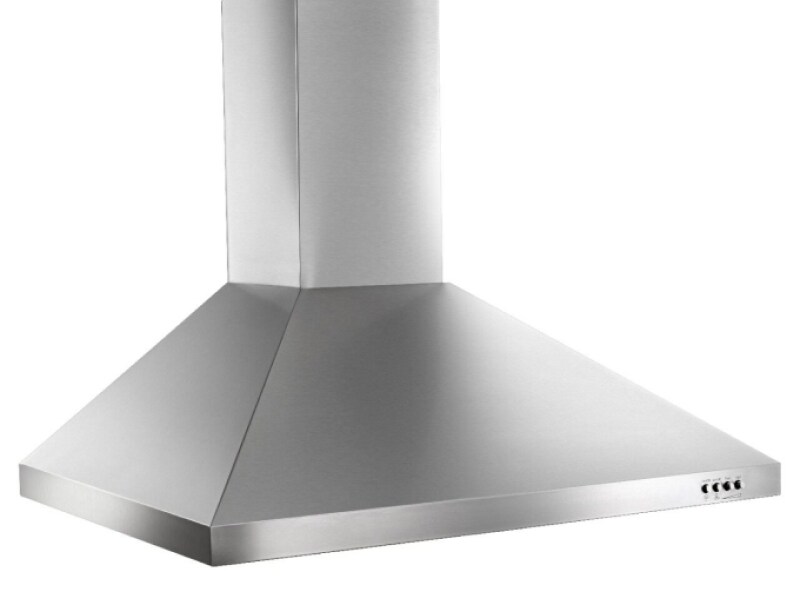 Wall-mount canopy hood
