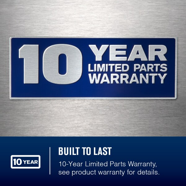 Maytag® 10-Year Limited Parts Warranty graphic