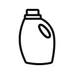 Detergent bottle icon