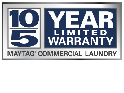 Maytag® commercial laundry warranty logo