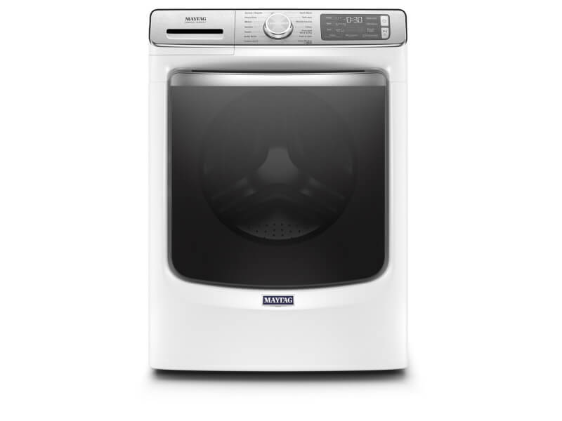 White Maytag® front load washer