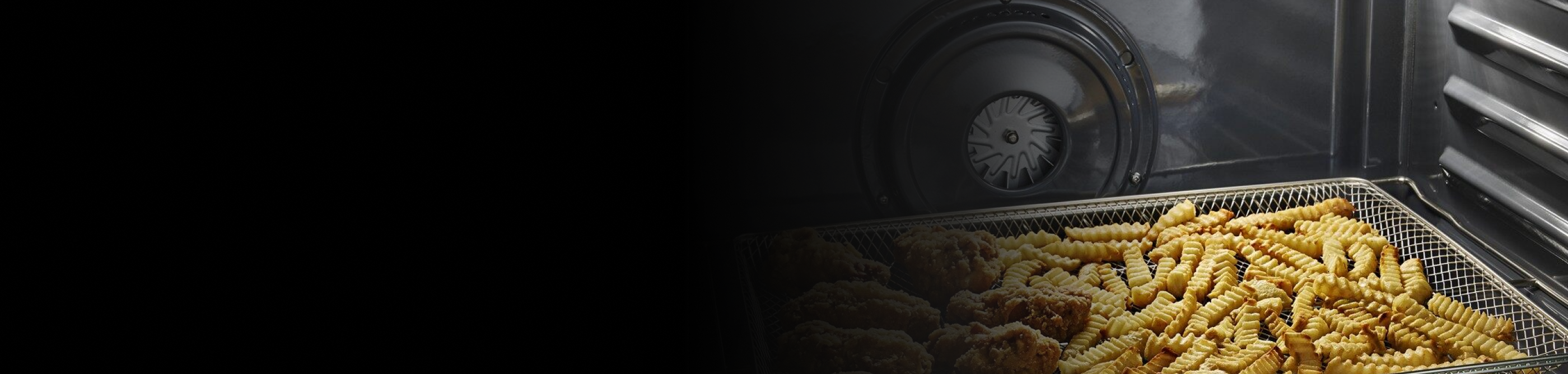 Fries in an air fryer basket