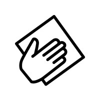 Hand cleaning icon