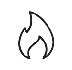Flame icon