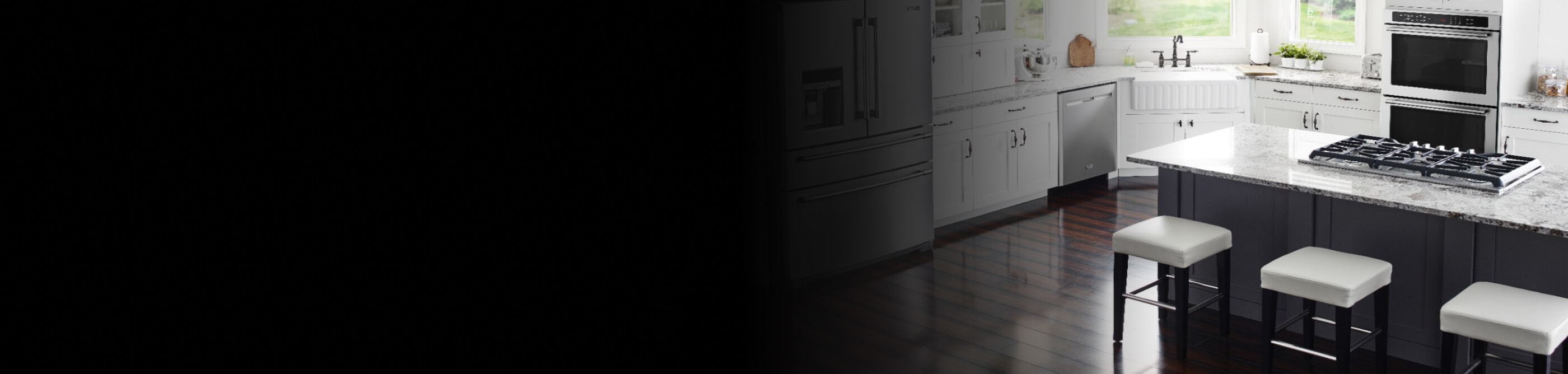 Modern kitchen featuring Maytag® appliances