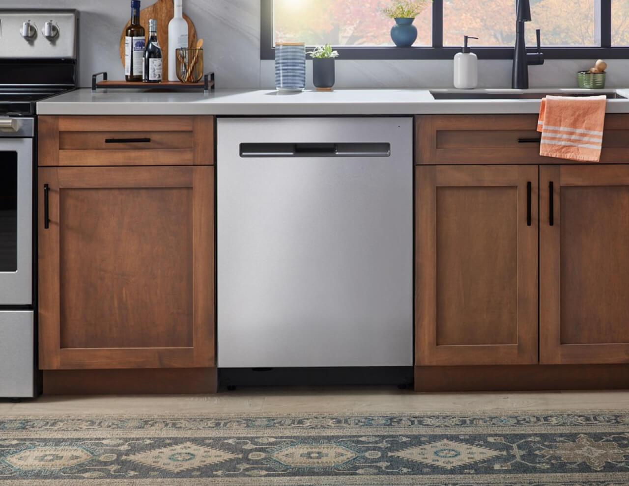 Maytag® dishwasher in a modern kitchen