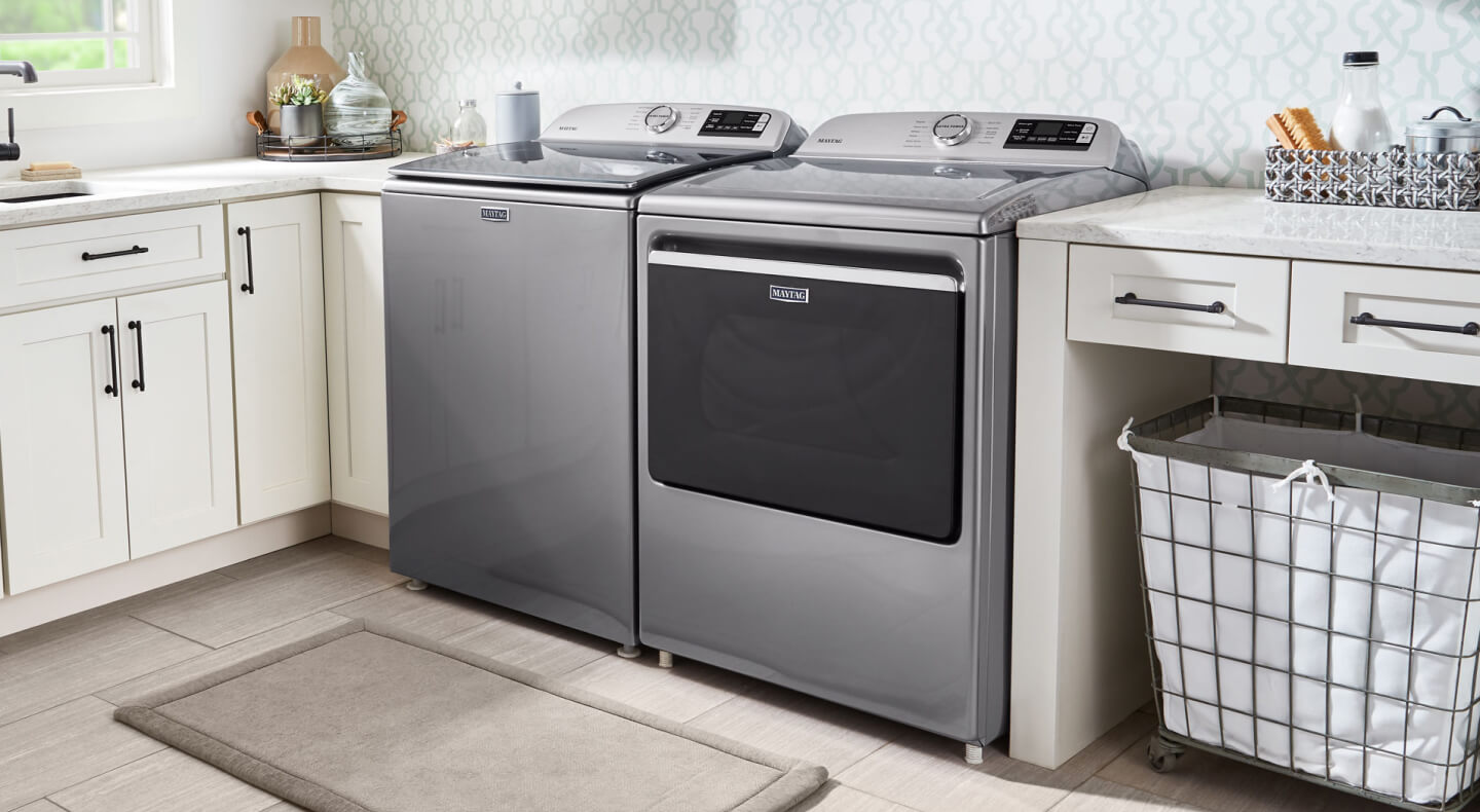 Maytag® top load washer and dryer set