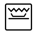 Oven grill mode icon