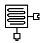 Heat element icon