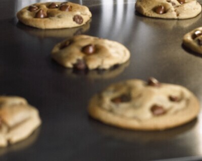 Cookies on a cookie sheet