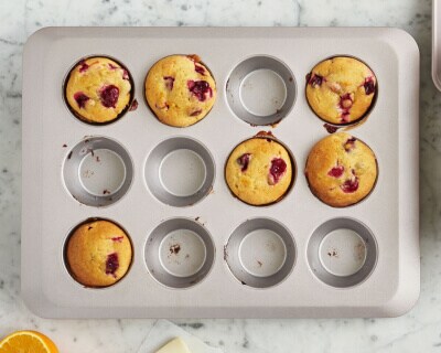 muffins in a muffin tin