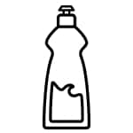 Liquid Dishwasher Detergent Icon
