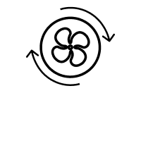 Convection fan icon