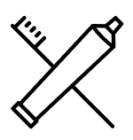 Toothpaste and a toothbrush