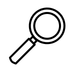 Magnifying glass icon
