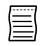 Laundry care label icon