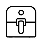 Air fryer icon