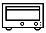 Countertop oven icon