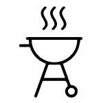 A grill icon