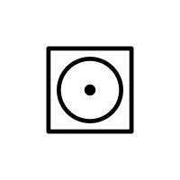A dryer cycle icon