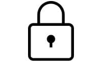 Lock icon.