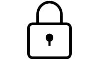 Lock icon.