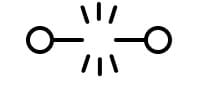 Blown fuse icon.