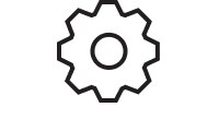 Icon of a gear