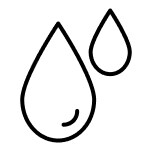 Water droplet icon Water droplet icon