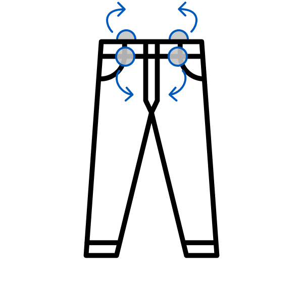 Dress pants icon