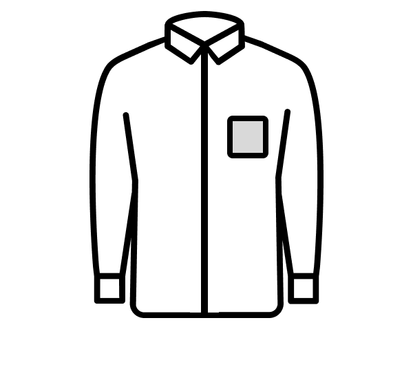 Dress shirt icon
